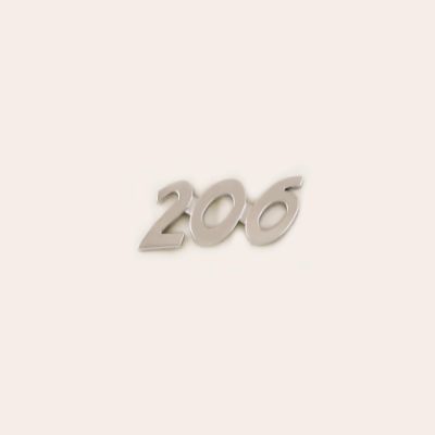 K231-ارم نوشته عددی 206