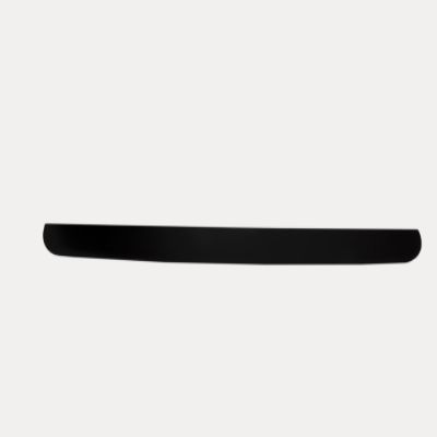 K403-گارنیش قاب نمره عقب مشکی خام